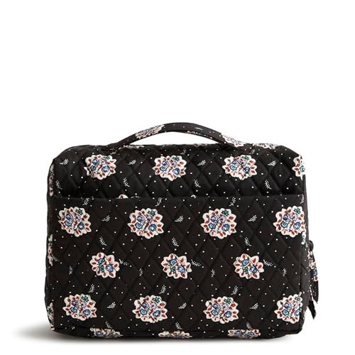 Vera Bradley Women's Premium Cotton Lay Flat Travel Organizer, Feathery Bouquets, One Size - Image 3