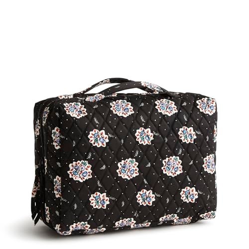 Vera Bradley Women's Premium Cotton Lay Flat Travel Organizer, Feathery Bouquets, One Size - Image 1