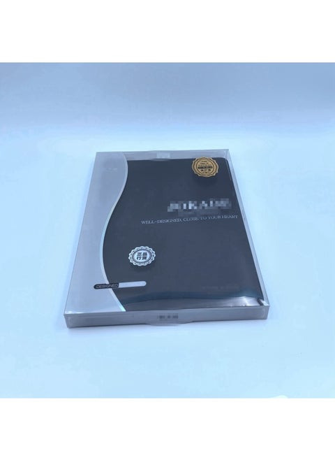 Solid Color Flat Panel IPad Protective Case IPad 10 Mirror 9 Generation Flat Panel Leather Case Pro Protective Case Matepad11-Color:Black-Applicable Model:IPAD Air6-13 Inch (2024) Universal 12.9 Inch (without HOME Key)