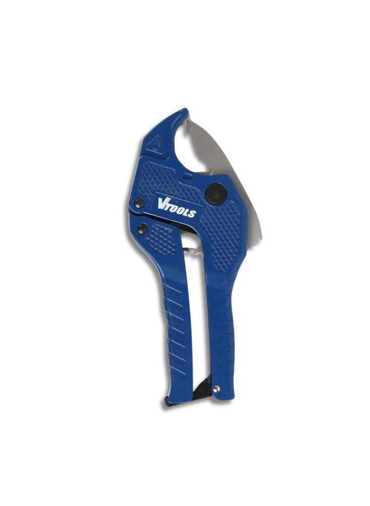 VTOOLS 42mm PVC Tube Cutter Aluminium Alloy Body with Stainless Steel Blade Lightweight Cutter Ideal for Home Office DIY Tool Maintenance and Plumber - Image 2