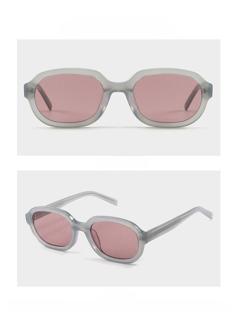 HDCRAFTER Polarized UV400 Oval Frame Sunglasses - Image 2