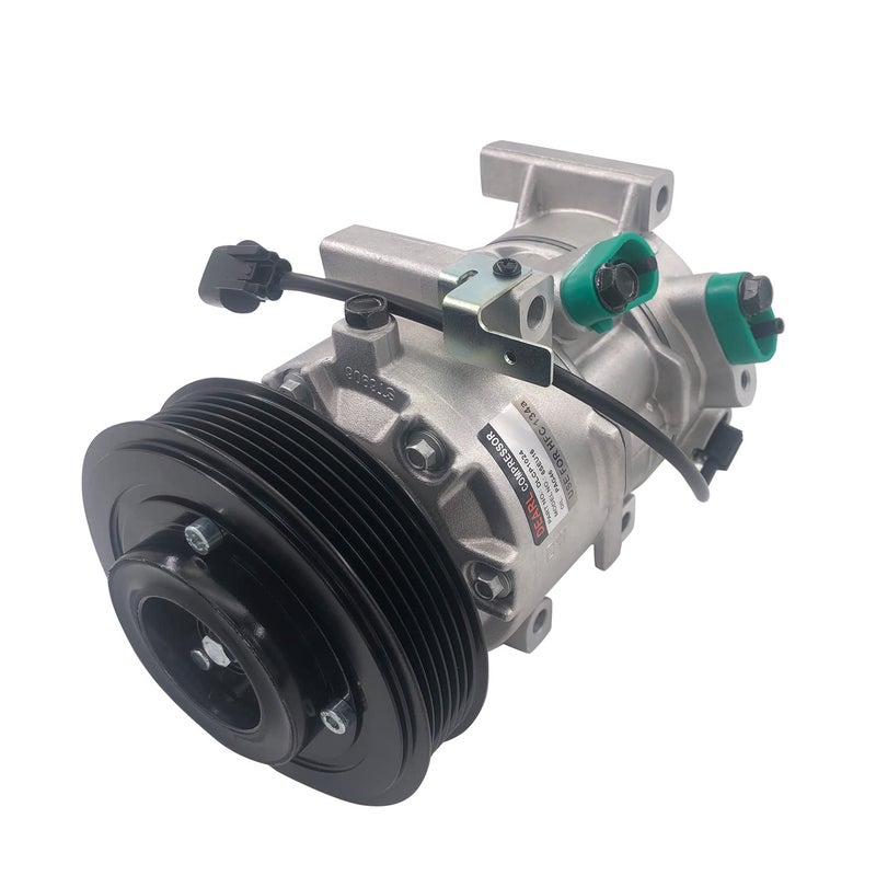 Dearl AC AC air condition compressor with Clutch L4 16L compatible with Hyundai 1217 AccentCompatible With Kia 1217 Rio 12 13 14 15 16 17 2012 2013 2014 2015 2016 2017