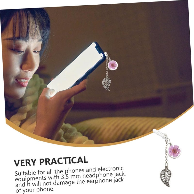 DOITOOL Gradient Color Heart Dust Plug Cover Cute Charging Port Protector for Mobile Phones and Earphones Durable Heat-Resistant and Stylish Accessory for Protecting Against Dirt and - Image 3