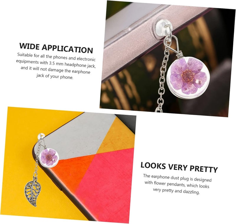 DOITOOL Gradient Color Heart Dust Plug Cover Cute Charging Port Protector for Mobile Phones and Earphones Durable Heat-Resistant and Stylish Accessory for Protecting Against Dirt and - Image 2