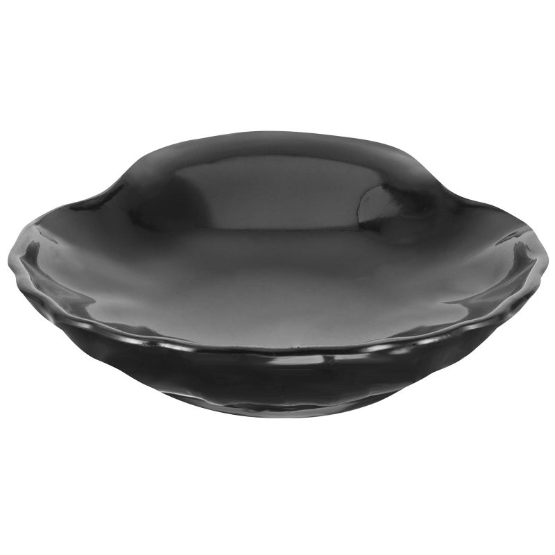 Black Acrylic Sea Shell Soap Dish Holder For Bathroom Shower Hotel Use - Image 2