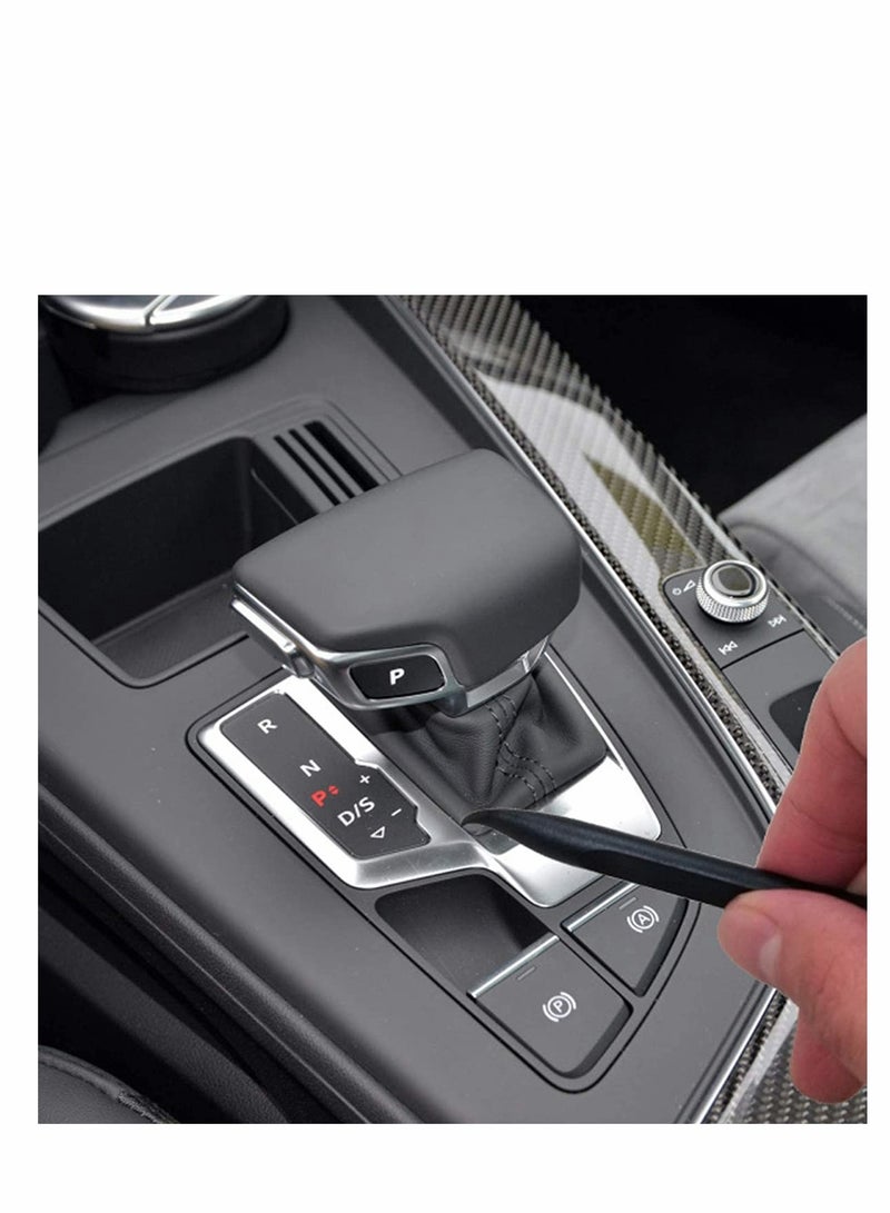 SYOSI Sticker Scraper, Paint Plastic Scraper Carbon Fiber Multi-Purpose Scraper Non-Scratch Cleaning Tool Easy to Clean Small and Narrow Spaces and Gaps, Remove Stickers, Labels, Oil Stains, Dirt 3 Pcs - Image 2