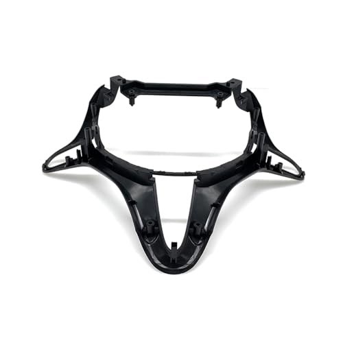 AEETUED Carbon Fiber Style Replacement Steering Wheel Trim Cover Frame ABS Decal Interior Moulding Accessories Fit for Honda Civic 2006 2007 2008 2009 2010 2011 (B-Carbon Fiber Pattern) - Image 2