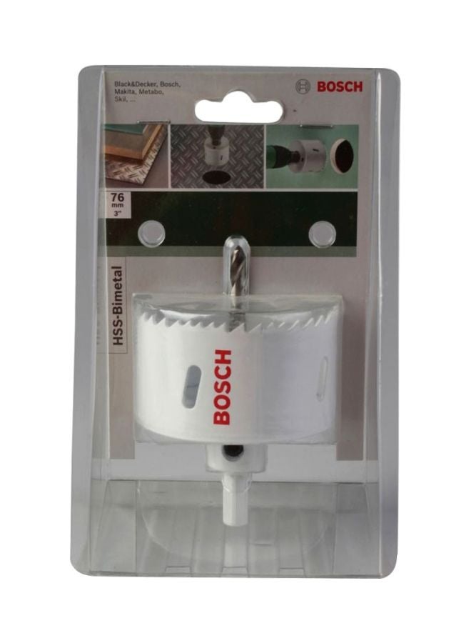 BOSCH HSS Bi-Metal Hole Saw White/Silver - Image 1