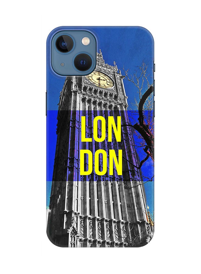 Stylizedd Case for Apple iPhone 14 Plus Case Slim Snap Classic Series Mobile Cover Hard PC Shield Matte Finish Print - London - Big Ben