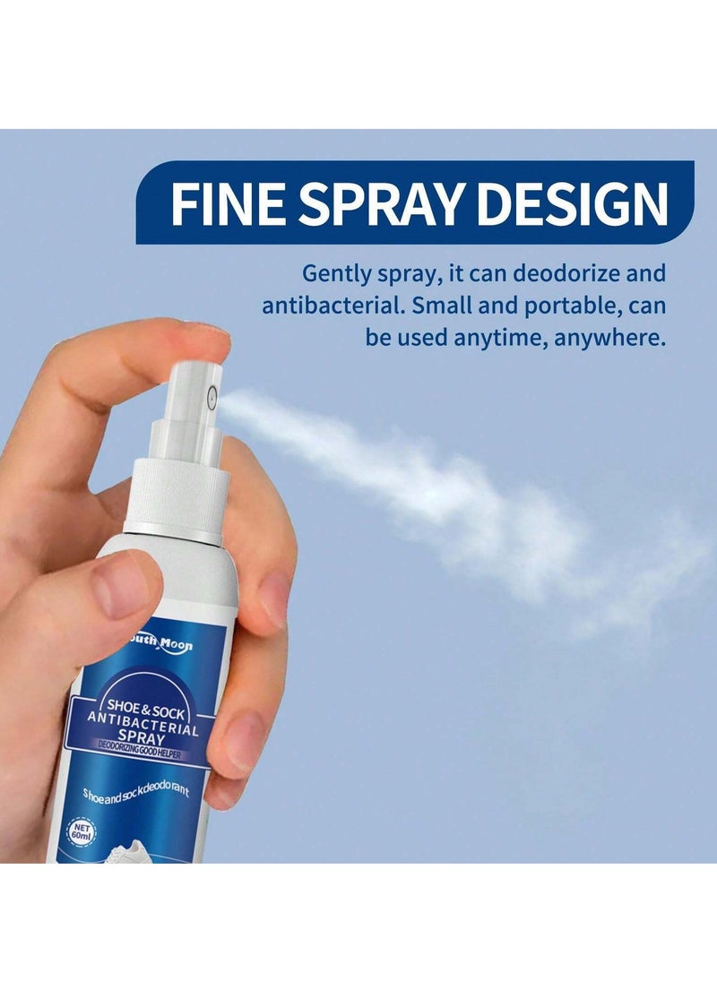 Shoes, Socks and Wardrobe Deodorizing Spray, Anti-Bacterial, 60 ml - pzsku/ZFBD2B0DBDAFDD0D24C79Z/45/_/1726042229/2aa1f51c-7741-437e-a32e-718423016bcf