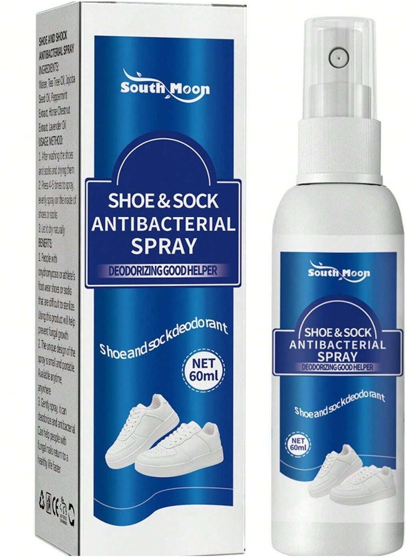 Shoes, Socks and Wardrobe Deodorizing Spray, Anti-Bacterial, 60 ml - pzsku/ZFBD2B0DBDAFDD0D24C79Z/45/_/1726042423/c542c8df-e4f2-4035-8205-98ea55cd1333