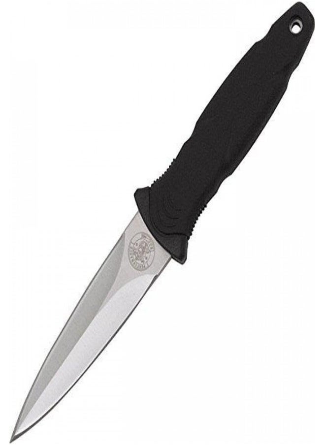 Smith & Wesson - Smith And Wesson Swhrt3 7.5In High Carbon S.S. Full Tang Fixed Blade Knife With 3.5In False Edge Blade And Tpr Handle For Outdoor, Tactical, Survival And Edc - Image 1