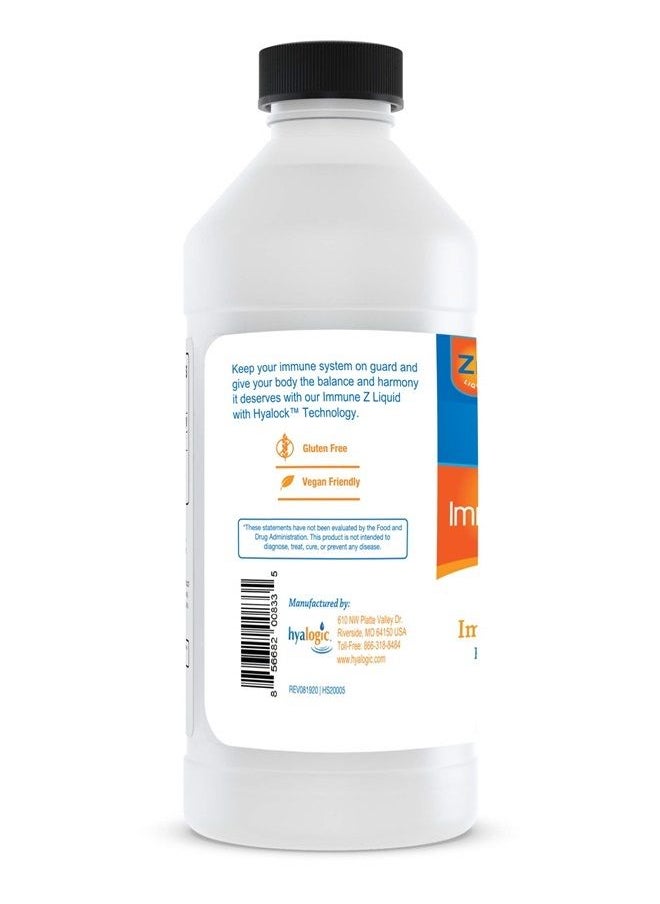 Hyalogic Liquid Zinc Supplement for Immune Support (4 Oz) - Daily Mineral Support Enhanced w/ Hyaluronic Acid for Hydration – Immune Zinc Liquid For Men and Women – Gluten Free, Cruelty Free  - Image 3