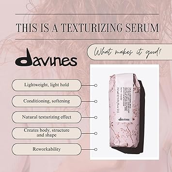 Davines Texturizing Serum 150ml - Image 3