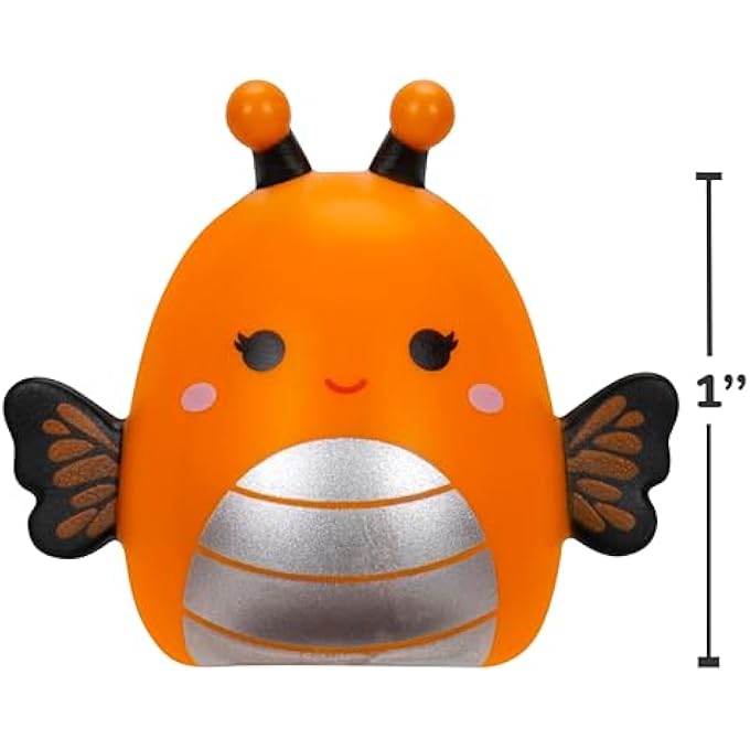 Squish-a-longs by Squishmallows 8 Pack (Style 2- W2) - (8) 1 Mini-Squish with (2) Accessories, (1) Ring, and a Collectors Guide - Collect, Trade, & Play - Image 3