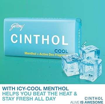 Cinthol Cool Soap 100gm - Image 3