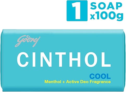 Cinthol Cool Soap 100gm - Image 1