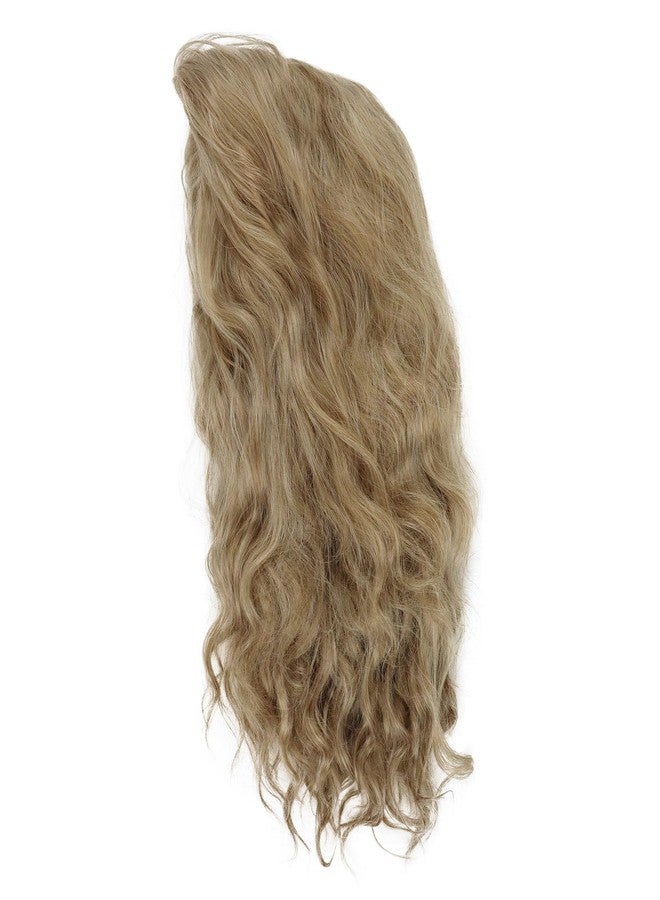 GNIMEGIL 20 inch Long Blonde Wig for Men Curly Middle Length Synthetic Hair Male Cosplay Rocker Punk 80s Costume Halloween Wig - Image 5