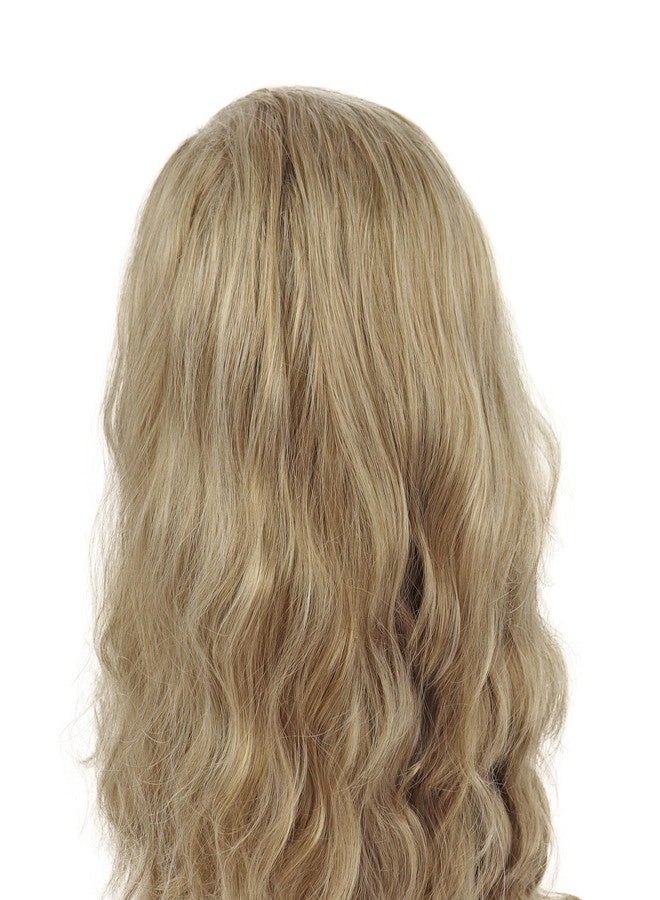 GNIMEGIL 20 inch Long Blonde Wig for Men Curly Middle Length Synthetic Hair Male Cosplay Rocker Punk 80s Costume Halloween Wig - Image 3