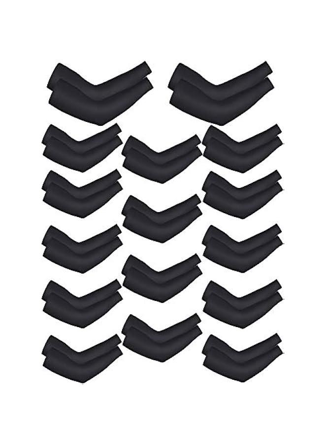 16 Pairs Arm Sleeves for Men Women UV Protection Cooling Arm Sleeves for Sports Workouts Tattoo Covers - Image 1
