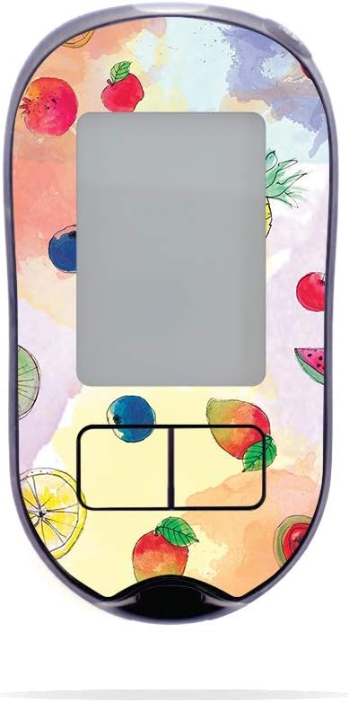 MightySkins Skin Compatible with Accu-Chek Aviva Plus - Fruit Water | Protective, Durable, and Unique Vinyl Decal wrap Cover | Easy to Apply, Remove, and Change Styles | Made in The USA
