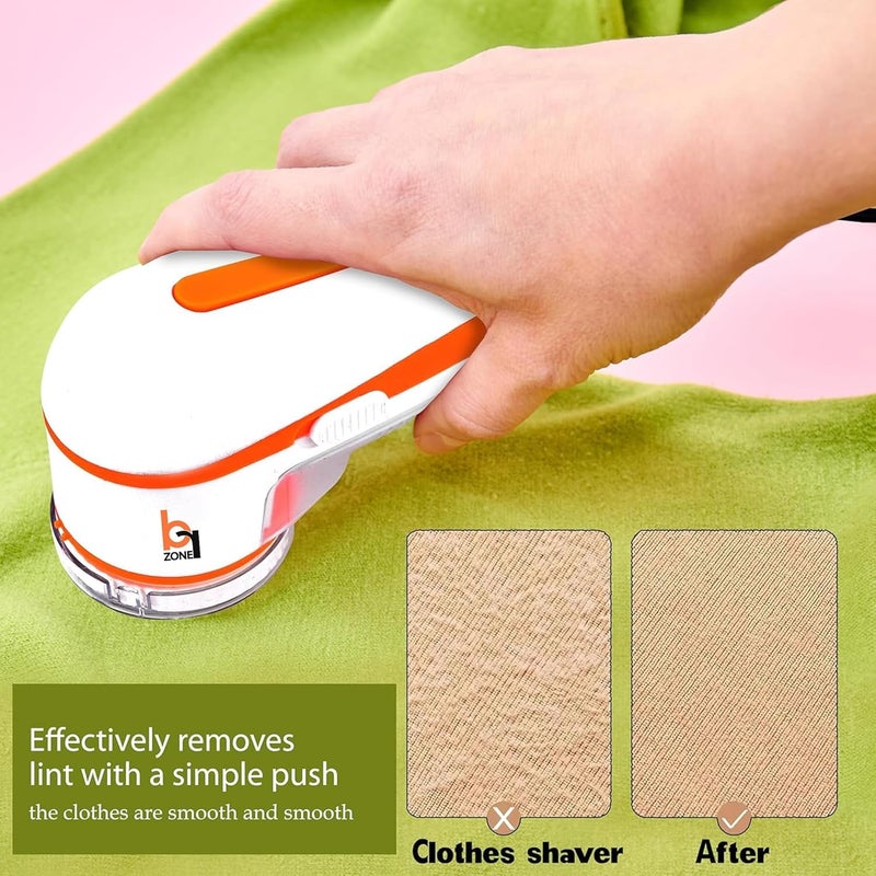 Brzone BRZONE Lint Remover for Woolen Clothes Electric Best Lint Shaver for Clothes Woolen Sweaters Clothes Shirts Jackets Burr Remover Pill Remover from Carpets Curtains - Image 5