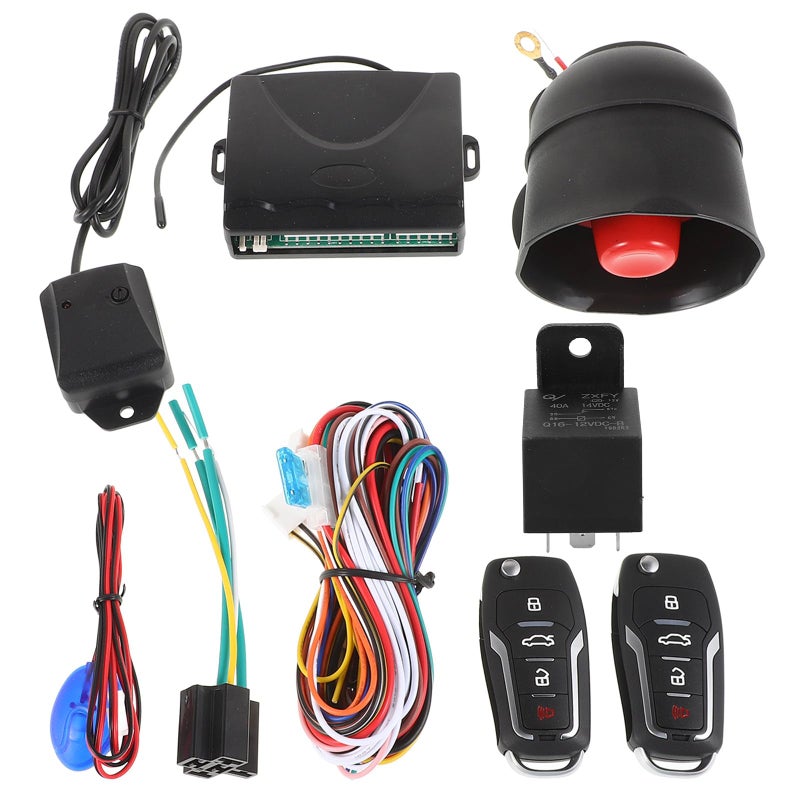 Universal Car Remote Start Kit Keyless Entry Central Locking Anti Theft Alarm System - Image 2