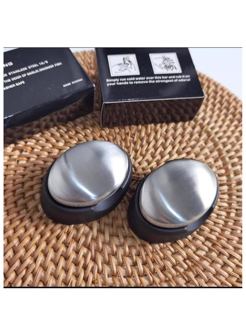 Stainless Steel Soap Deodorizer Kitchen Odor Eliminator Daily Deodorizer Hand Deodorizer - Image 4