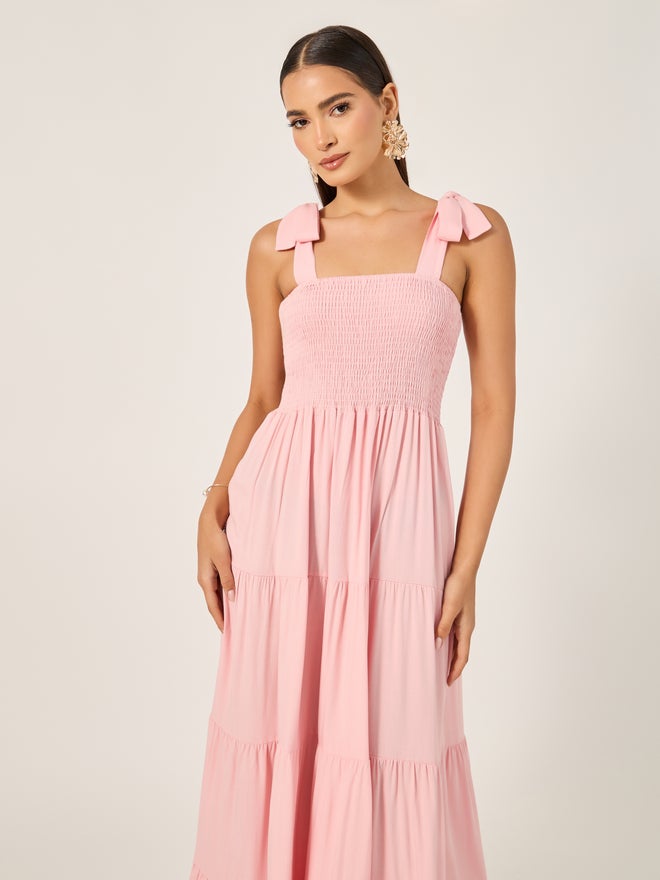 Styli Tiered Maxi Dress  - Image 3