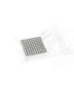Generic Magnetic DIY Beads 5MM Silver 100 Simple Package  - Image 1
