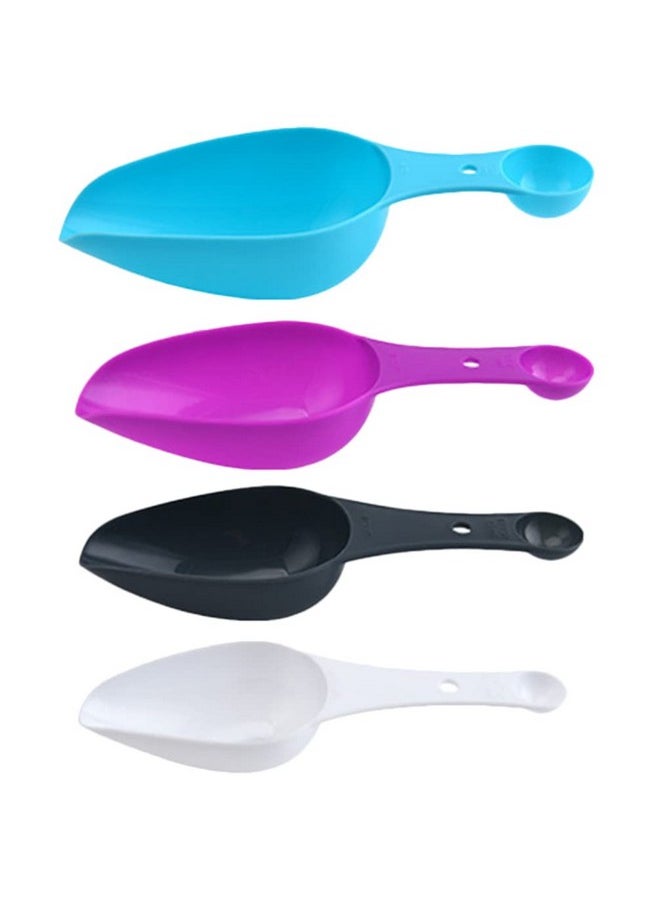 Cabilock - 1;4 Cup Scoop 1;4 Cup Scoop Coffee Measuring Cup 4Pcs Flour Scoops Baking Measuring For Sugar Tea Leaves Measuring Mixed Color 1;4 Cup Measuring Cup 1;4 Cup Measuring Cup - Image 1
