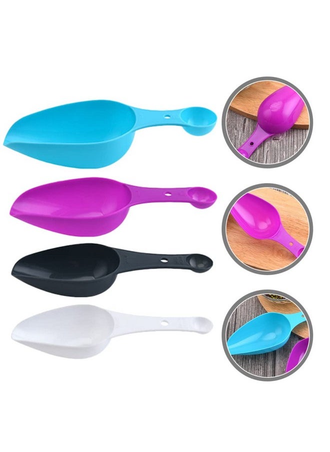 Cabilock - 1;4 Cup Scoop 1;4 Cup Scoop Coffee Measuring Cup 4Pcs Flour Scoops Baking Measuring For Sugar Tea Leaves Measuring Mixed Color 1;4 Cup Measuring Cup 1;4 Cup Measuring Cup - Image 1