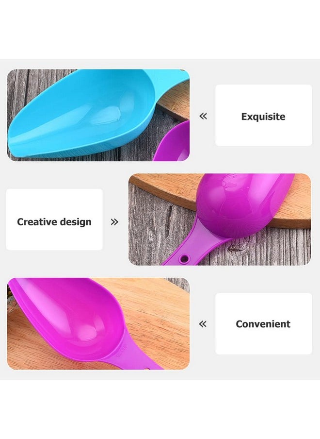 Cabilock - 1;4 Cup Scoop 1;4 Cup Scoop Coffee Measuring Cup 4Pcs Flour Scoops Baking Measuring For Sugar Tea Leaves Measuring Mixed Color 1;4 Cup Measuring Cup 1;4 Cup Measuring Cup - Image 1