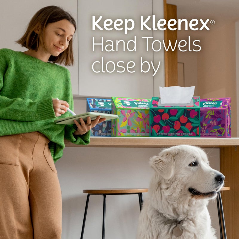 Kleenex Expressions Disposable Paper Hand Towels, 6 Boxes, 60 Towels per Box (360 Total Hand Towels), Packaging May Vary - Image 5