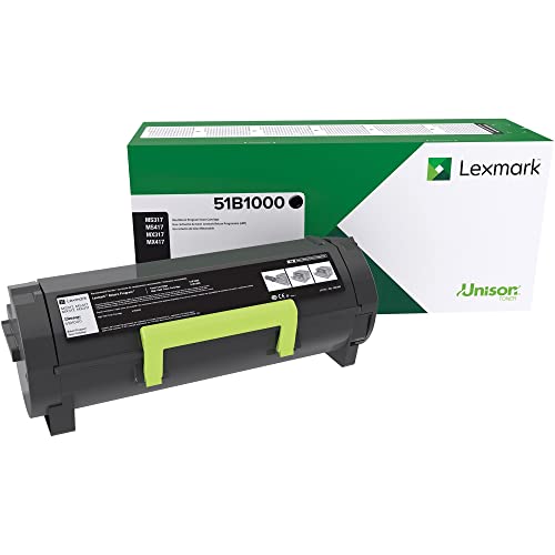 Lexmark 51B1000 MS317dn MX317dn MS417dn MX417de MS517dn MX517de MS617dn MS617de Return Program Cartridge Toner - Image 4