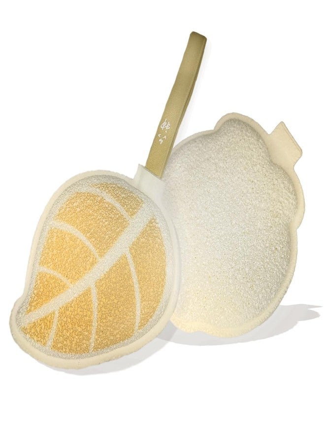 TEMPERIA (2 pcs) Reusable Makeup Remover Pads - Face Cleaning & Cleansing Cotton Sponge - Soft & Gentle - Easily Removes Stubborn Face & Eye Make Up - Double Side Washable - Mix Design - Image 1