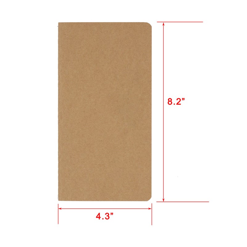 TWONE Travel Journal Set - 3 Notebooks for Unforgettable Moments - Soft Cover, Compact Size - 4.3â€ x 8.2â€ - 100gsm Paper, 60 Pages/30 Sheets per Journal - Perfect for Travelers - Image 2
