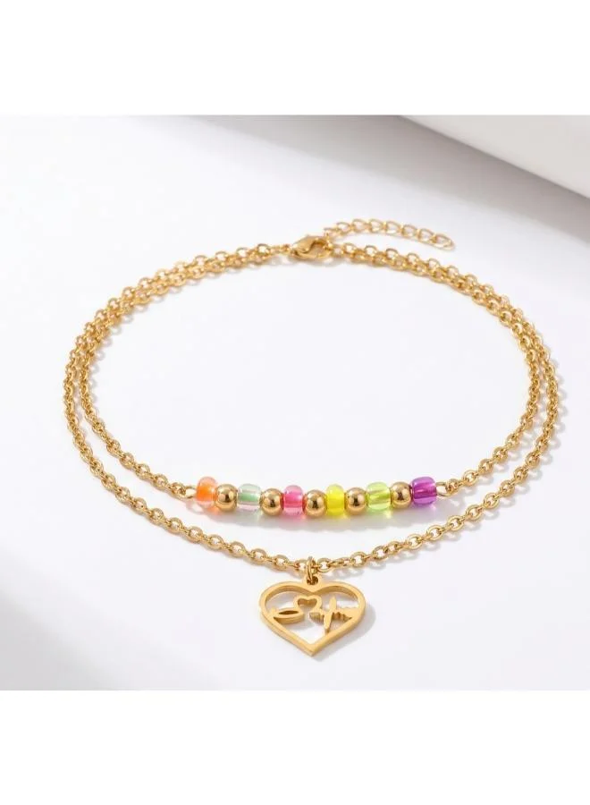 Rovaux My Whole Heart Anklet