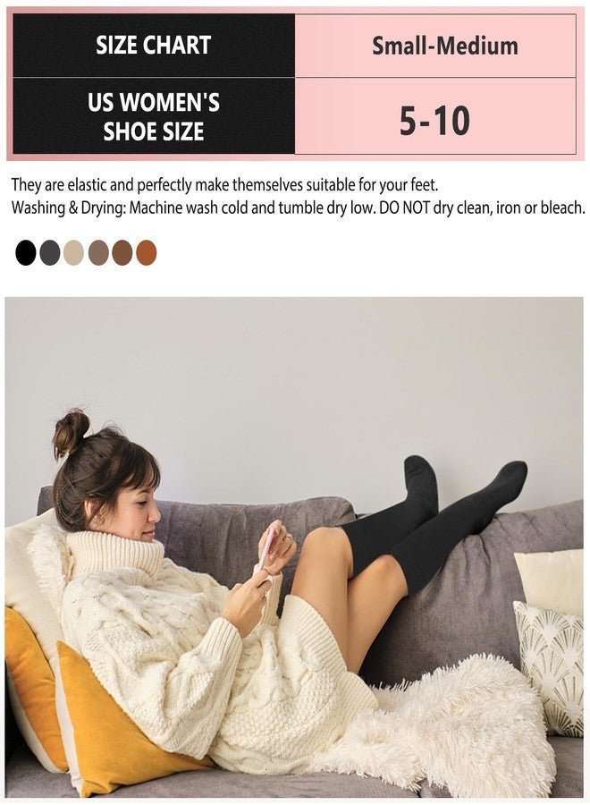 BLONGW Warm Socks for Women (Knee High) Thermal Boot Socks for Winter, Running, Hiking, Gifts, Thick Socks for Cold Weather - Image 5