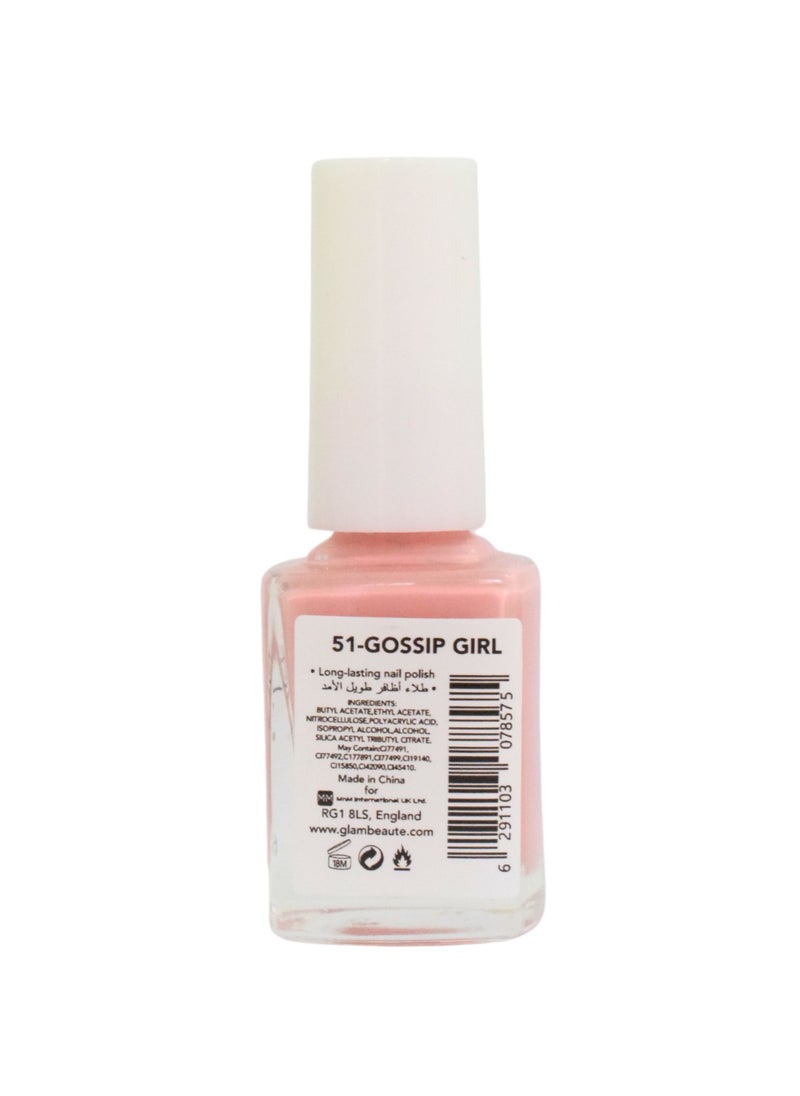 GLAMBeaute Glambeaute Nail Enamel 51 - Gossip Girl  - Image 2