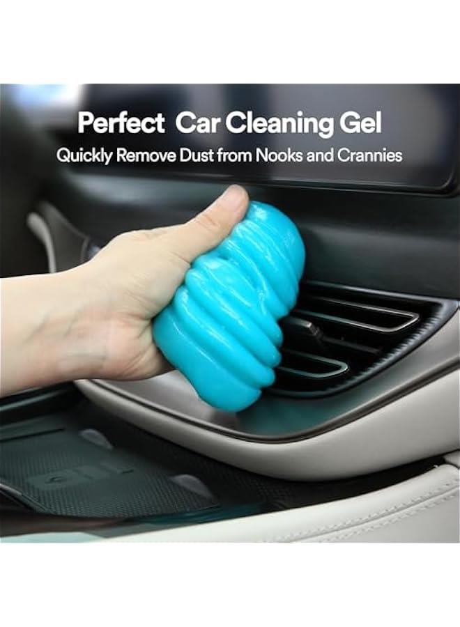 PULIDIKI Car Cleaning Gel Blue and Car Cleaning Putty Orange Bundle - Image 2