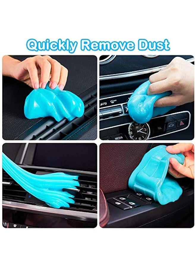 PULIDIKI Car Cleaning Gel Blue and Car Cleaning Putty Orange Bundle - Image 3