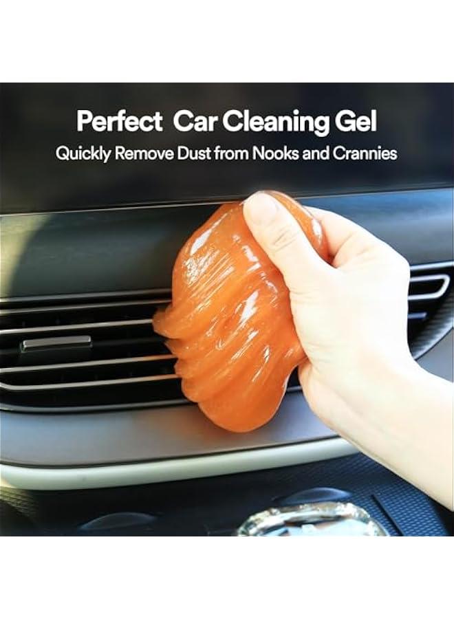 PULIDIKI Car Cleaning Gel Blue and Car Cleaning Putty Orange Bundle - Image 5