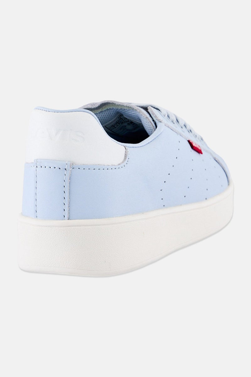 Levi's Women Anytime 1 Lace Up Casual Shoe, Light Blue - Image 3