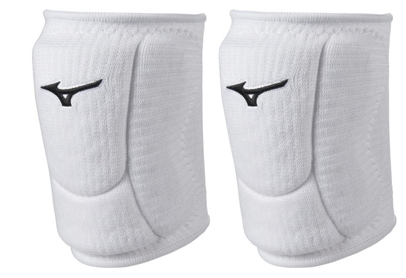 Mizuno LR6 Pro ECO Volleyball Knee Pads | Womens Small (S) | White - Image 1