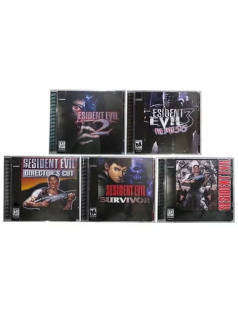 Biohazardl series console game disc box comes with a bonus disc, a retro classic optical drive direct-reading adaptation.