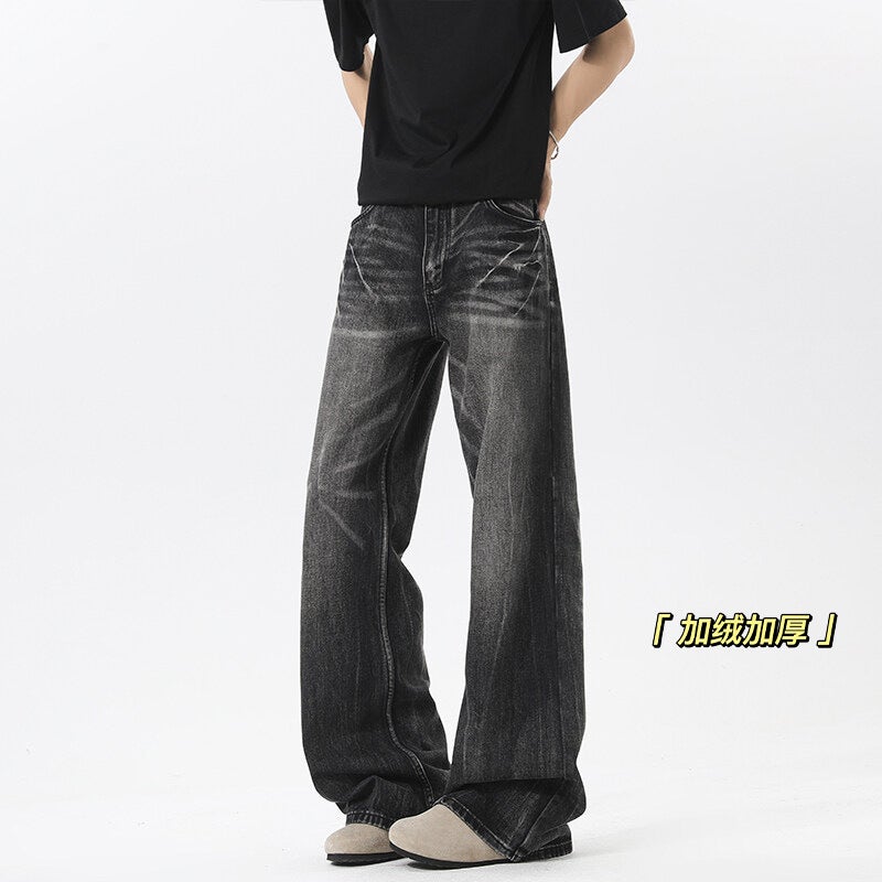 Unisex Casual Daily Denim Jeans - Image 3