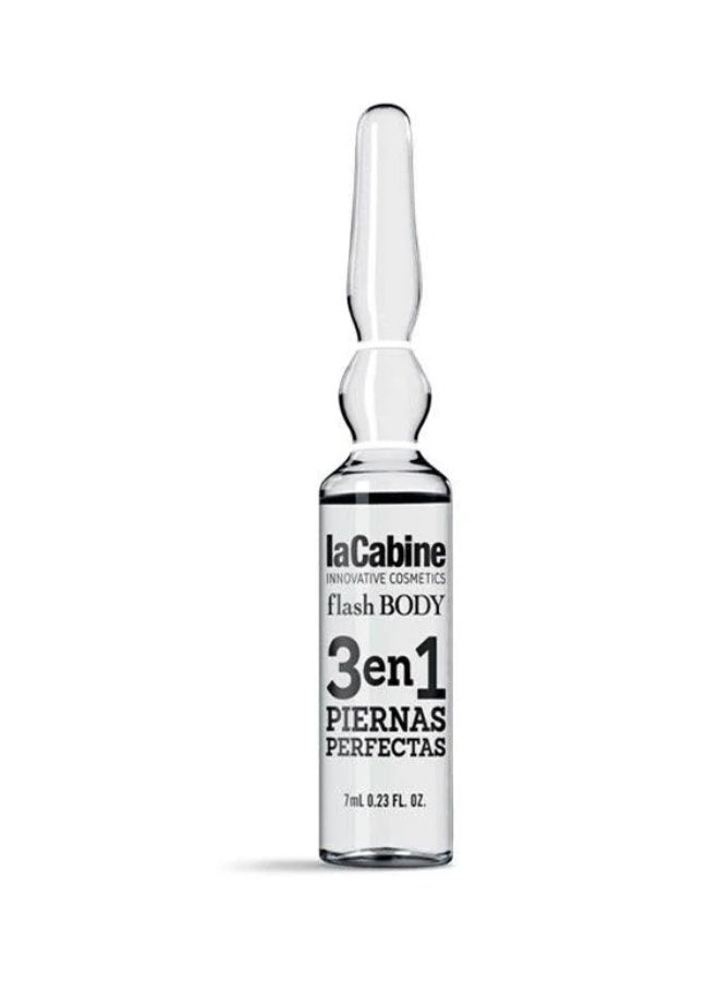 La Cabine Flash Body 3-In-1 Perfect Legs Concentrated Ampoules 7x7ml - Image 3