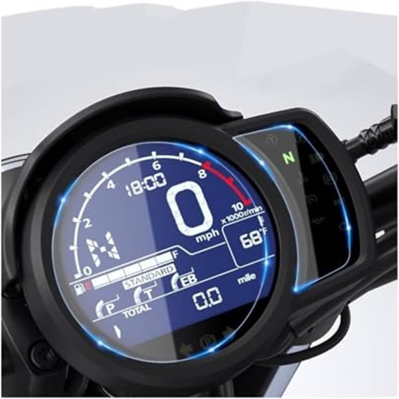 Vuzmode Motorcycle Dashboard Screen Protector - Image 4