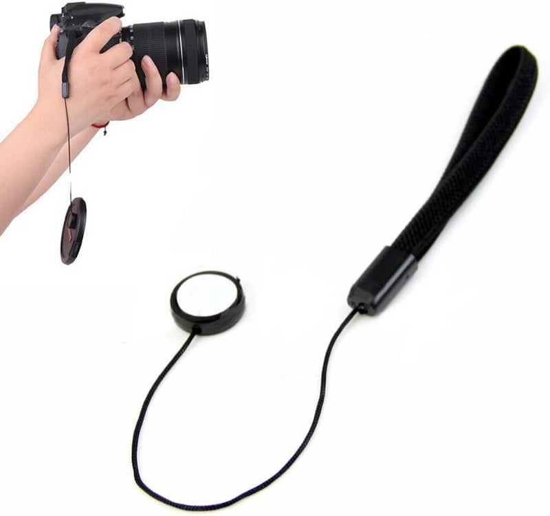SHOPEE 5 Pack Lens Cap Keeper SLR Camera Lens Cap Belt Holder Cover Cord Cable Anti-Lost Lanyard Strip Strap Rope String Universal for DSLR SLR Nikon/Sony/Fuji/Olympus/Panasonic - Image 4